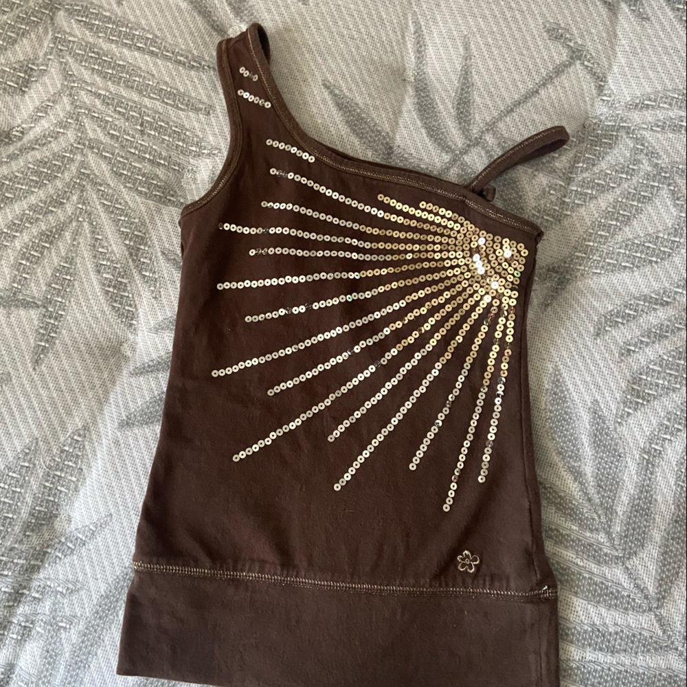 limited Too Brown top 2008